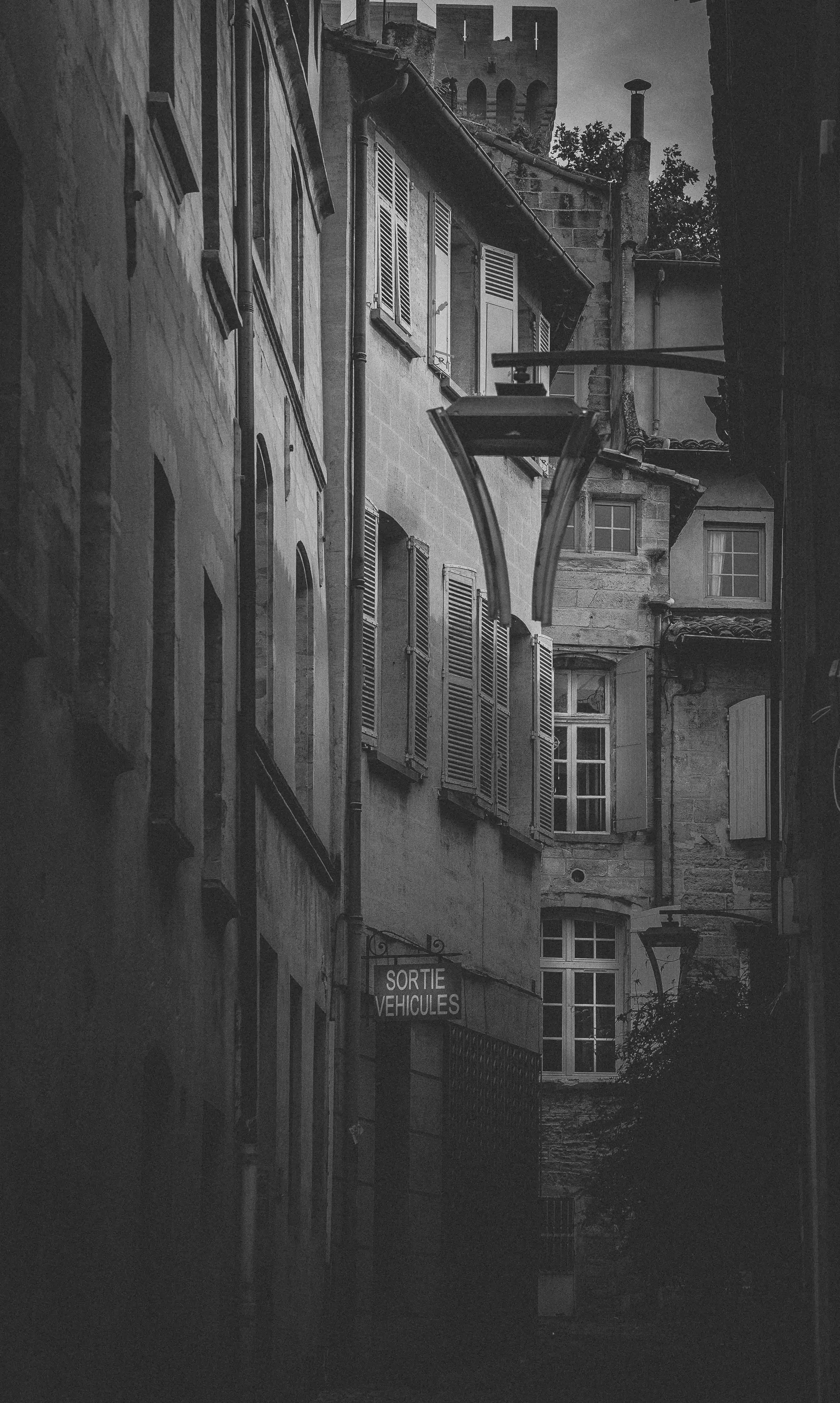 Ville, noir et blanc